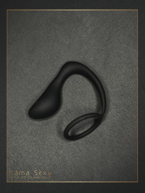 Plug Anal noir souple en silicone