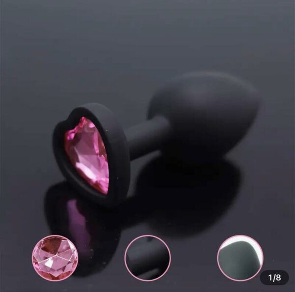 Plug Anal Sexy Plug BLACK/PINK