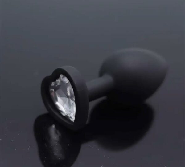 Chic Plug Anal Sexy Plug BLACK/WHITE